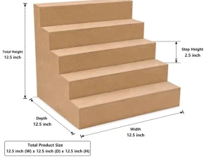Set Of Golu Stand Fixed Display Stand Covered All Sides